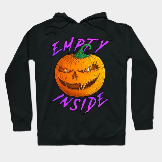 Empty Inside Hoodie by Justanos